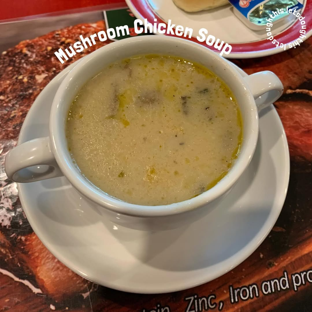 Mushroom Cream Soup - Gandy Steak